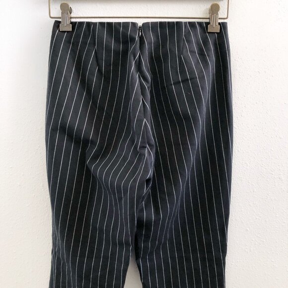 RAG & BONE Pinstripe Stretchy Cropped Pants Size 4 - Picture 3 of 10